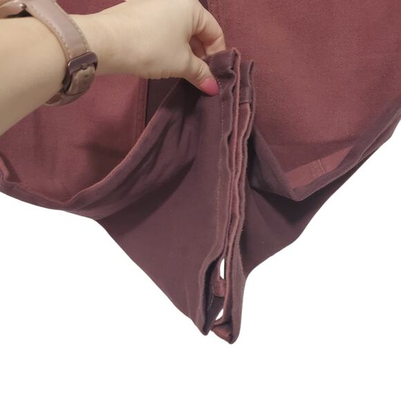 BDG | Wide Leg Two Tone Bi-Color Snap Pocket High Rise Pants - Picture 5 of 11